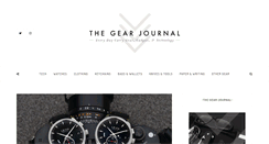 Desktop Screenshot of gearjournal.com